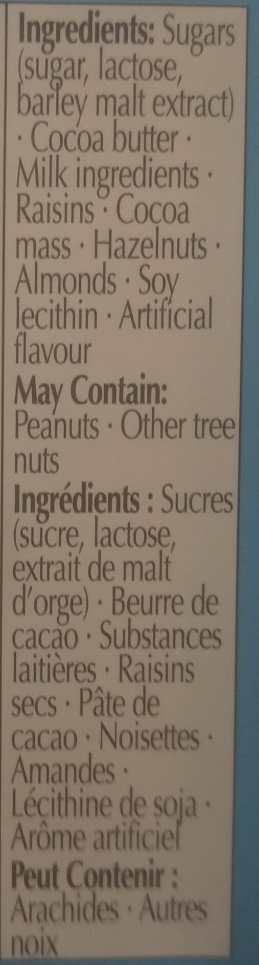 Lindt Fruit & Nut Swiss Classic packshot