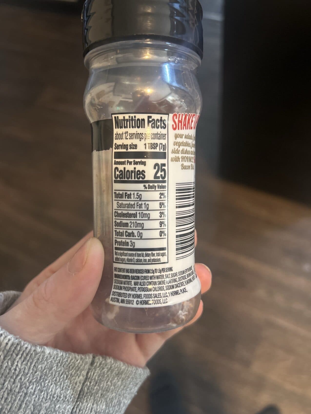 Hormel Real Bacon Bits packshot