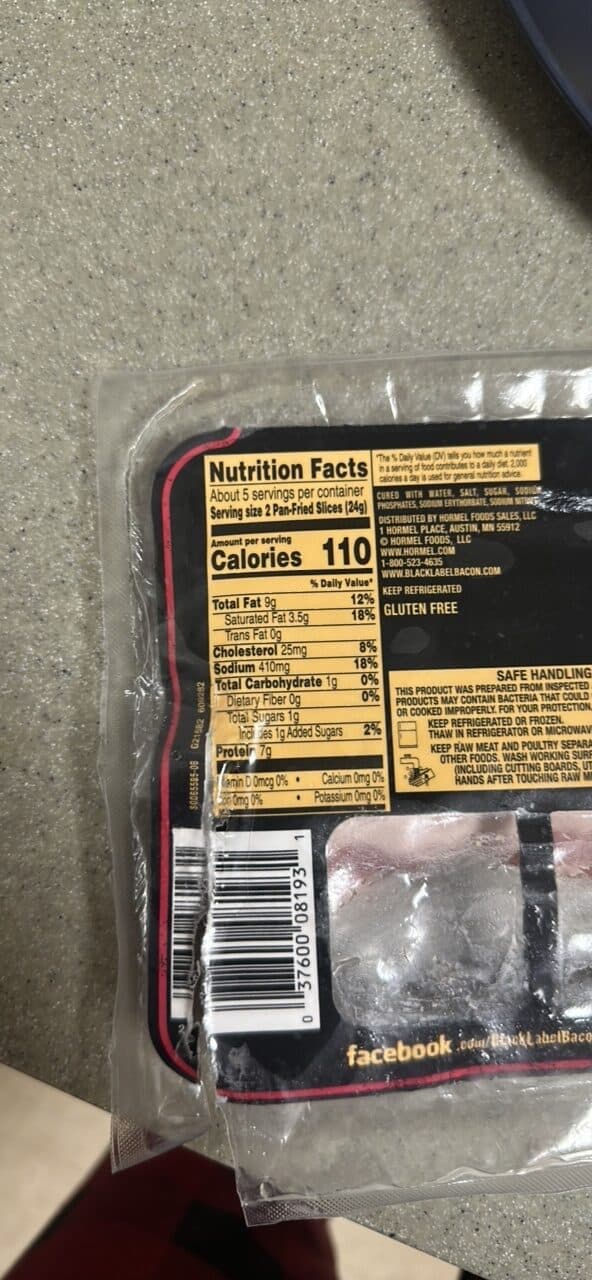 Hormel Black Label Applewood Thick Cut Bacon packshot