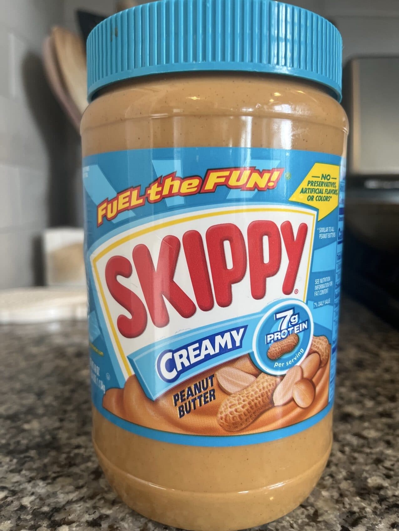 SKIPPY PEANUT BUTTER packshot