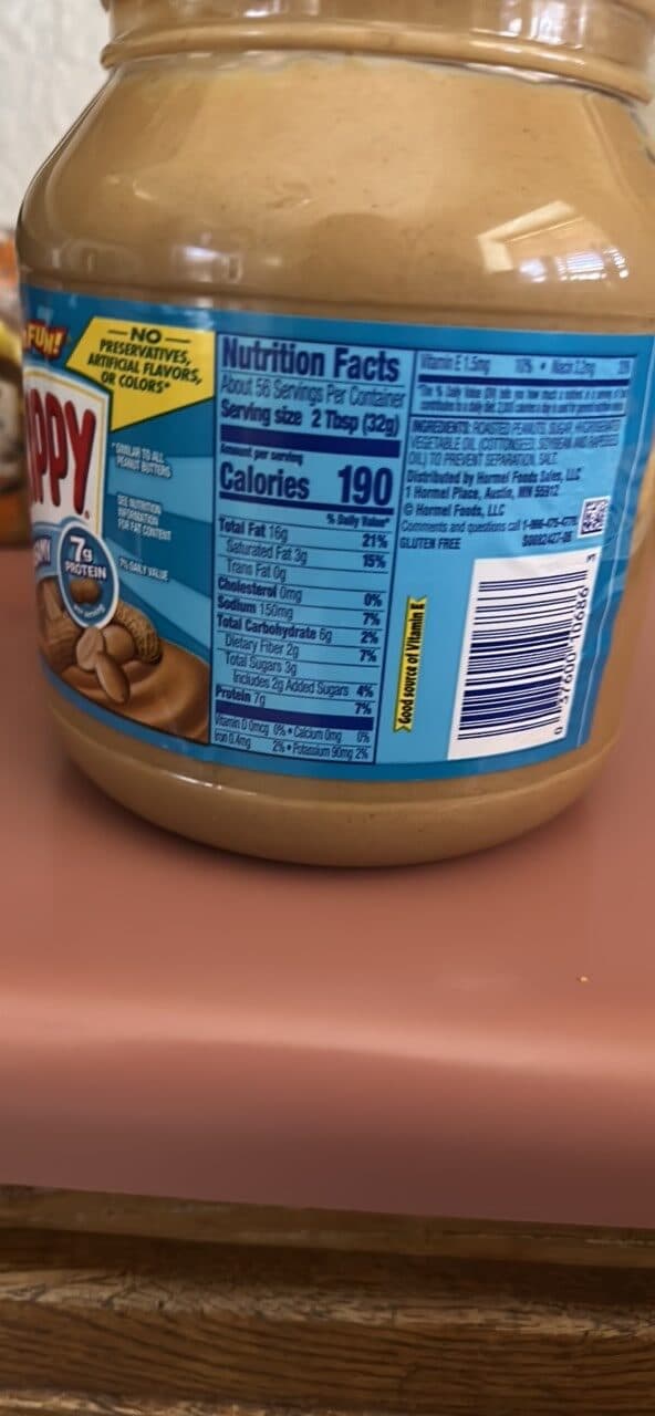 Skippy Peanut Butter packshot