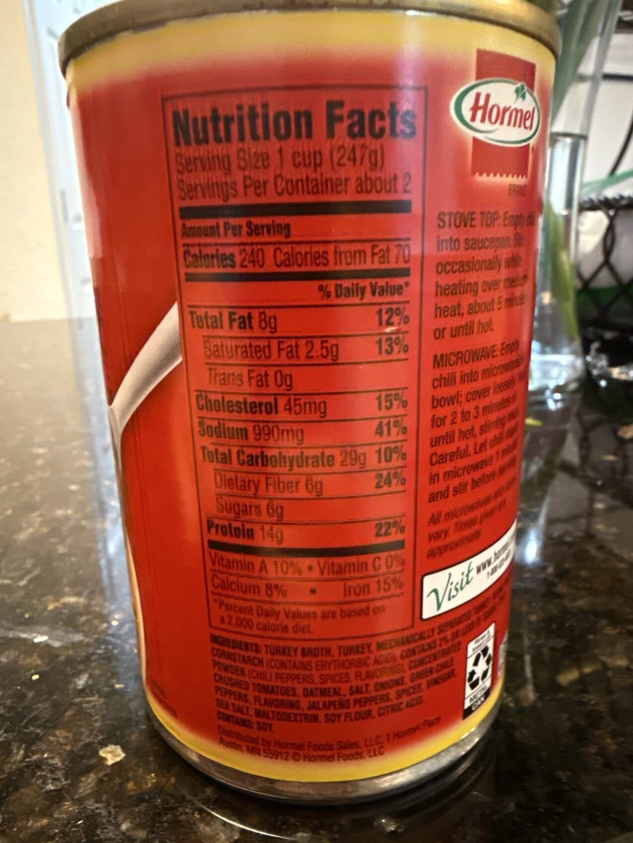 Hormel Hormel Chili Turkey with Beans packshot