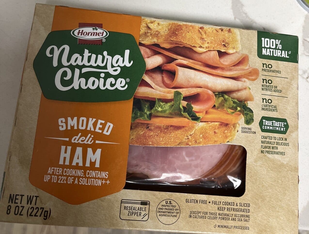 Hormel Natural Choice Smoked deli Ham packshot
