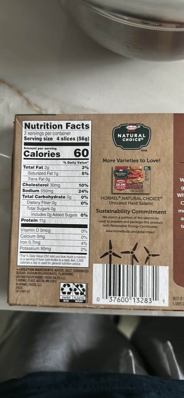 Hormel NATURAL CHOICE deli ROAST BEEF packshot