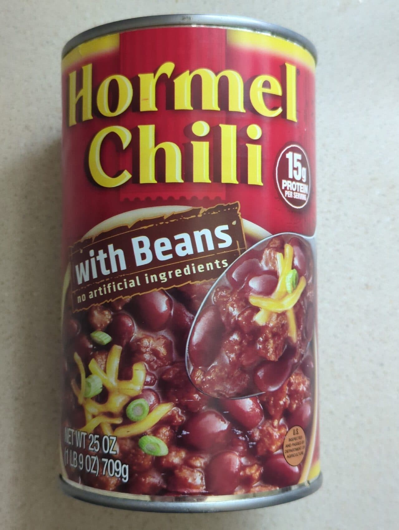 Hormel Chili With Beans packshot