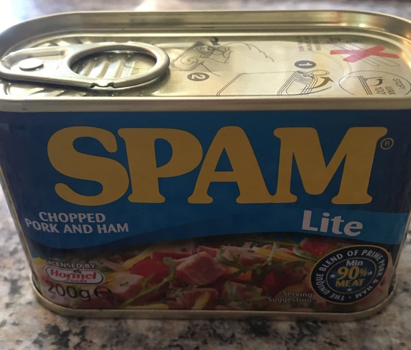 Hormel SPAM LIte packshot