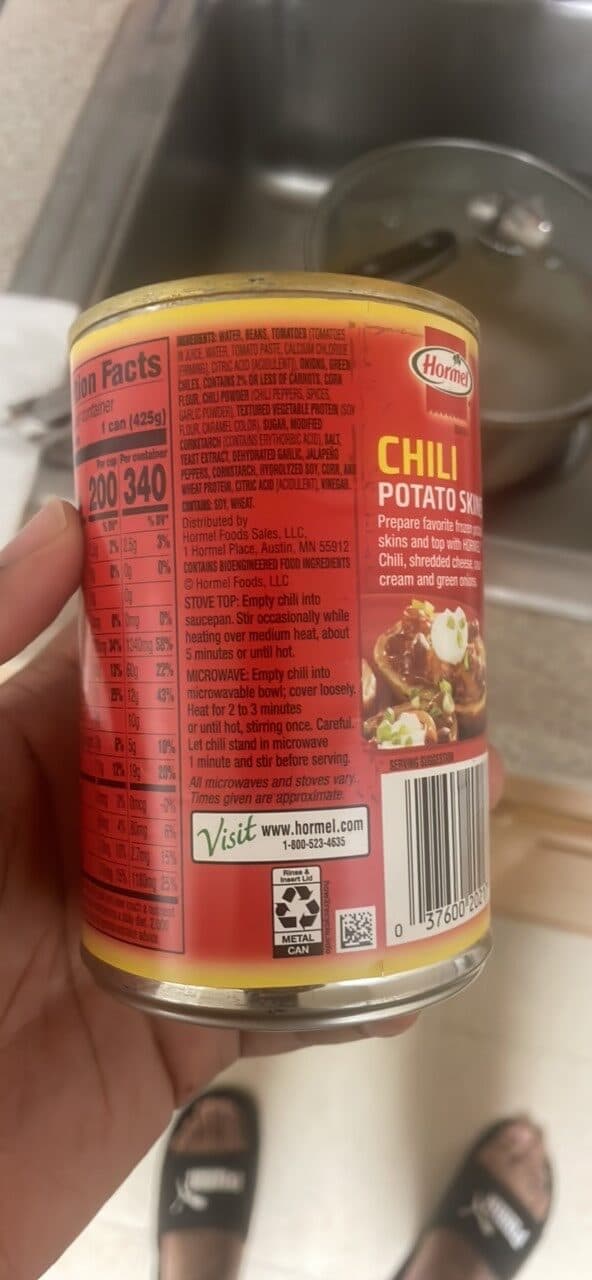 Hormel Vegetarian with Beans packshot