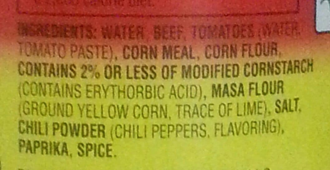 Hormel Hormel Tamales Beef in Chili Sauce packshot
