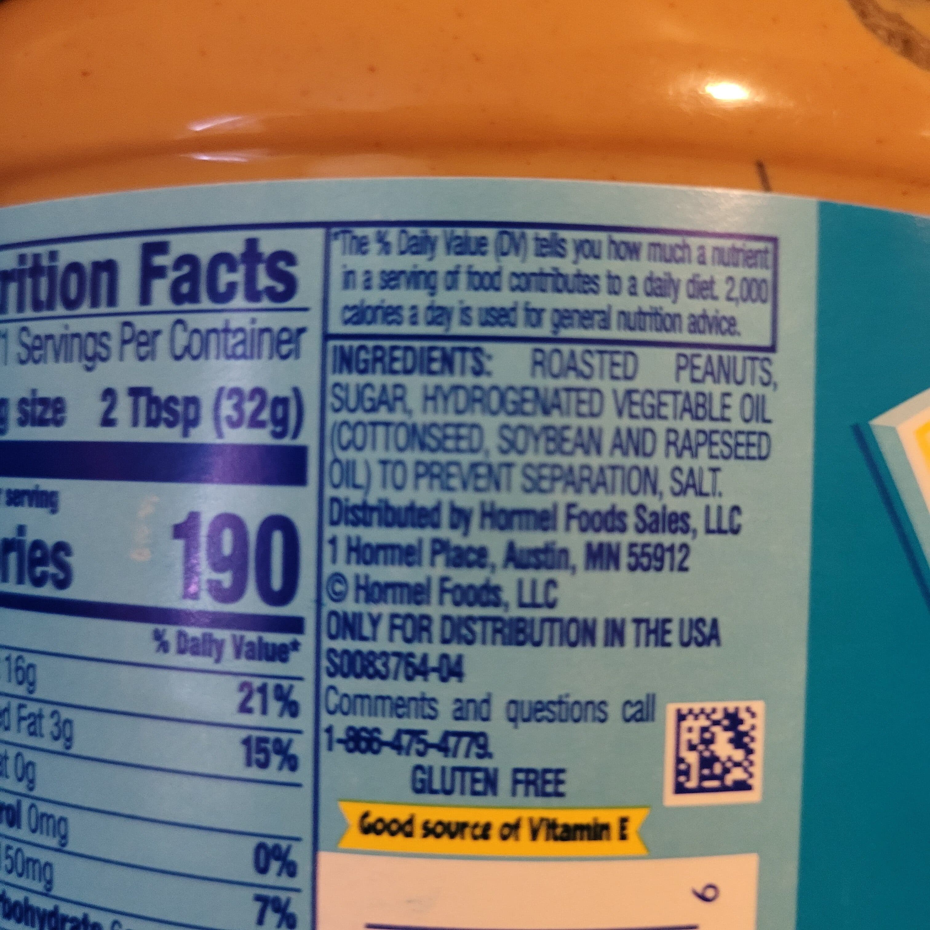 Skippy Creamy packshot