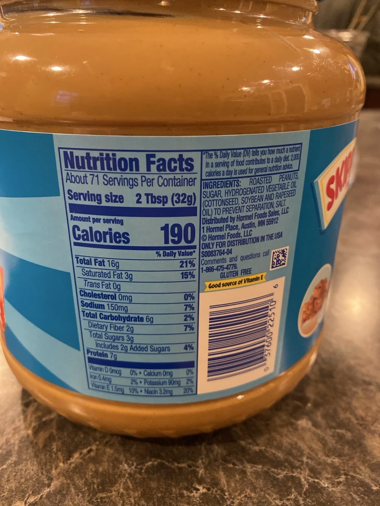 Skippy Creamy packshot
