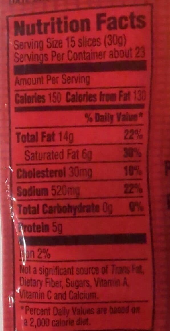 Hormel Pepperoni packshot