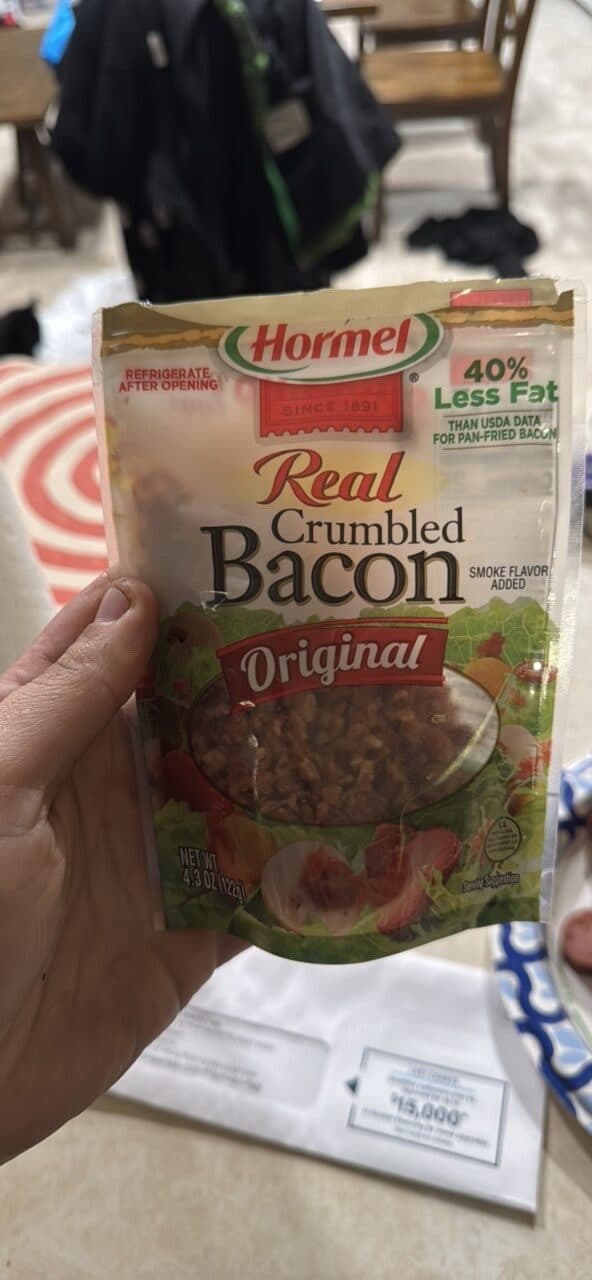 Hormel Real Crumbled Bacon Original packshot