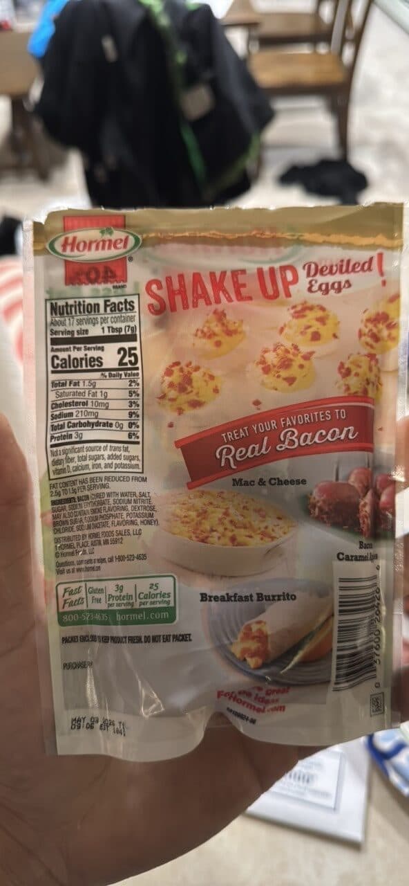 Hormel Real Crumbled Bacon Original packshot