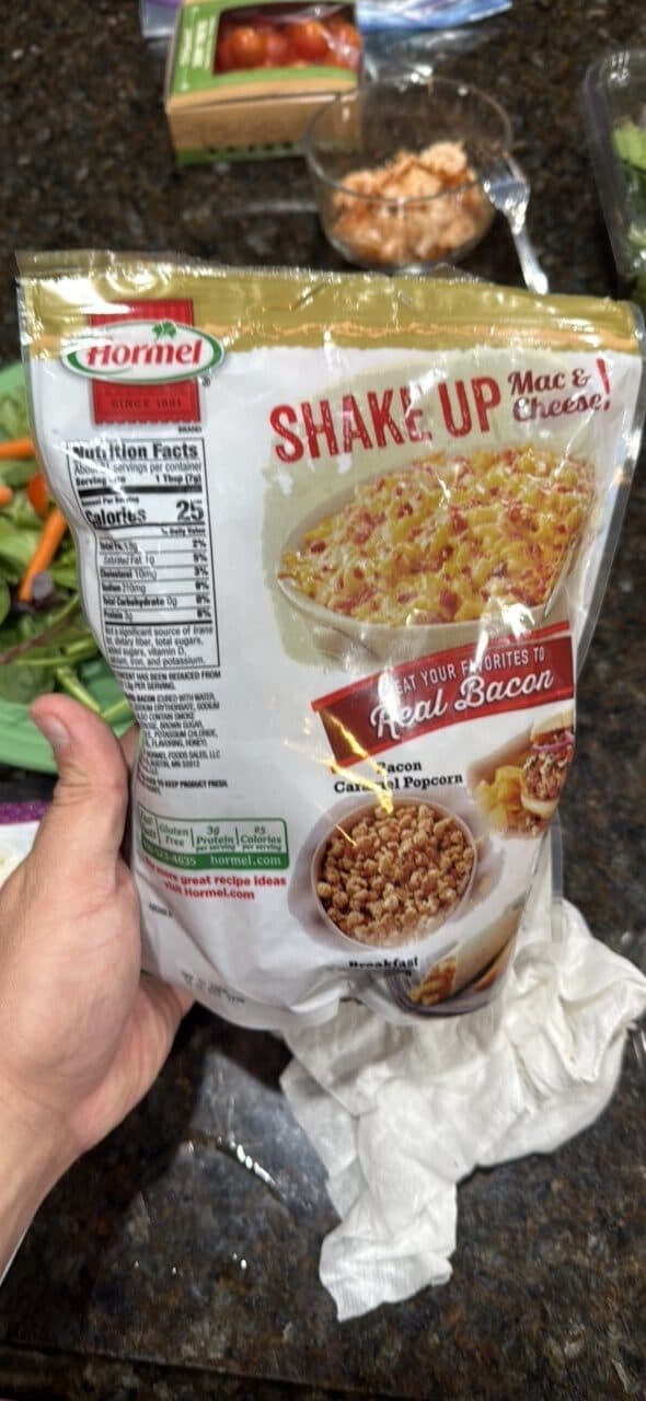 Hormel Real Crumbled Bacon packshot