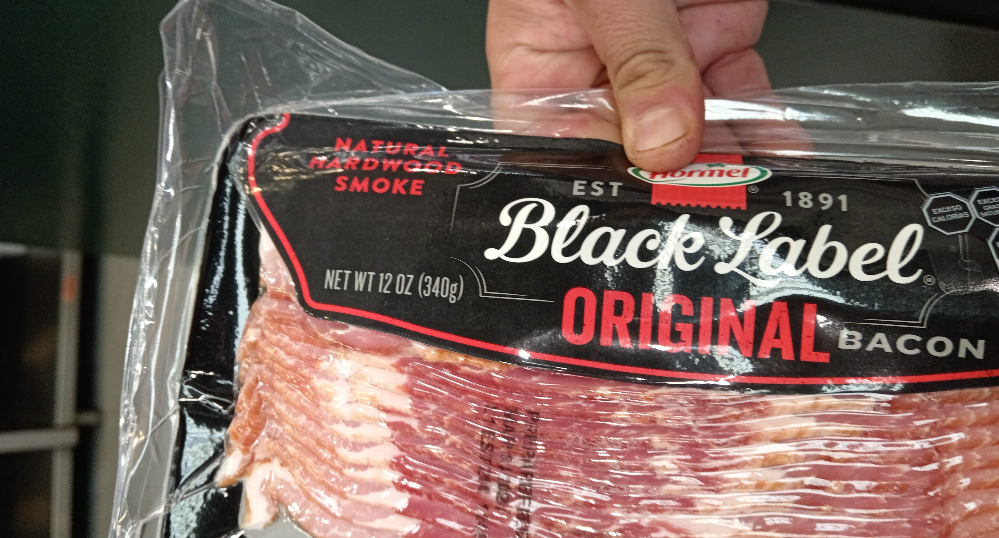 Hormel Original bacon, original packshot