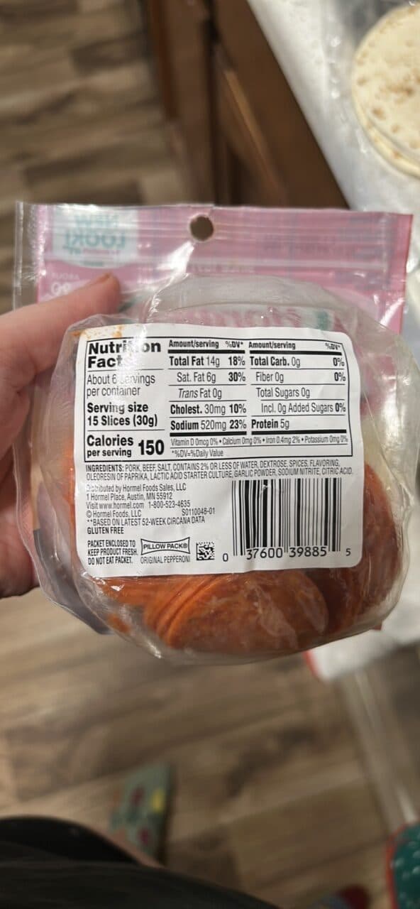 Hormel Pepperoni Original packshot