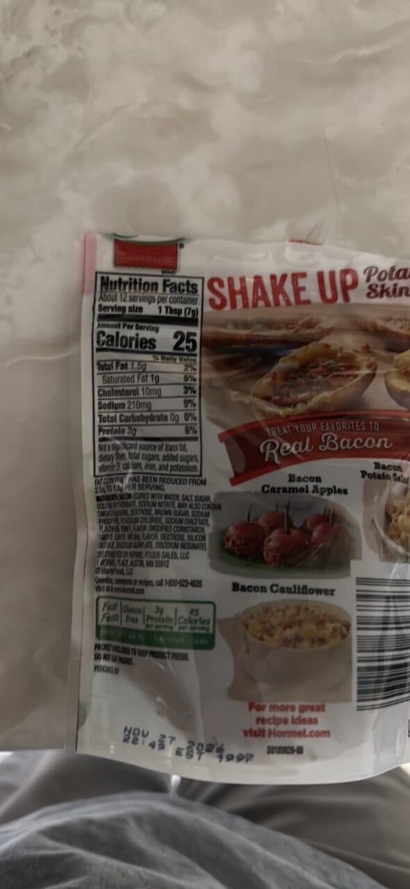 Kraft Crumbled Bacon packshot