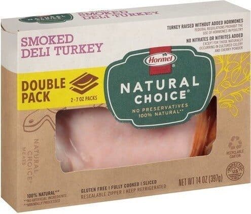 Hormel Natural Choice, Smoked Deli Turkey packshot