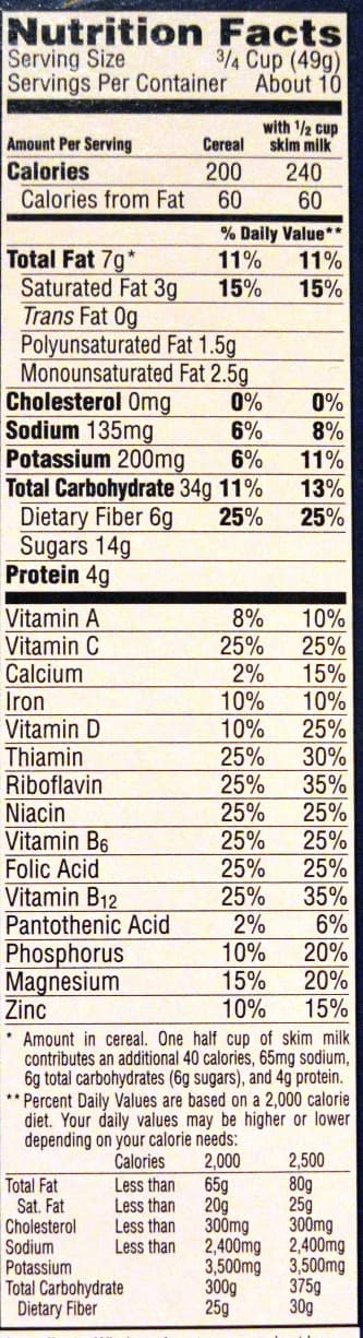 Kellogg's Cracklin' Oat Bran packshot