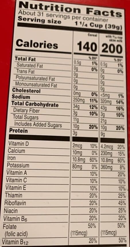 kellogg's Special Red Berries packshot