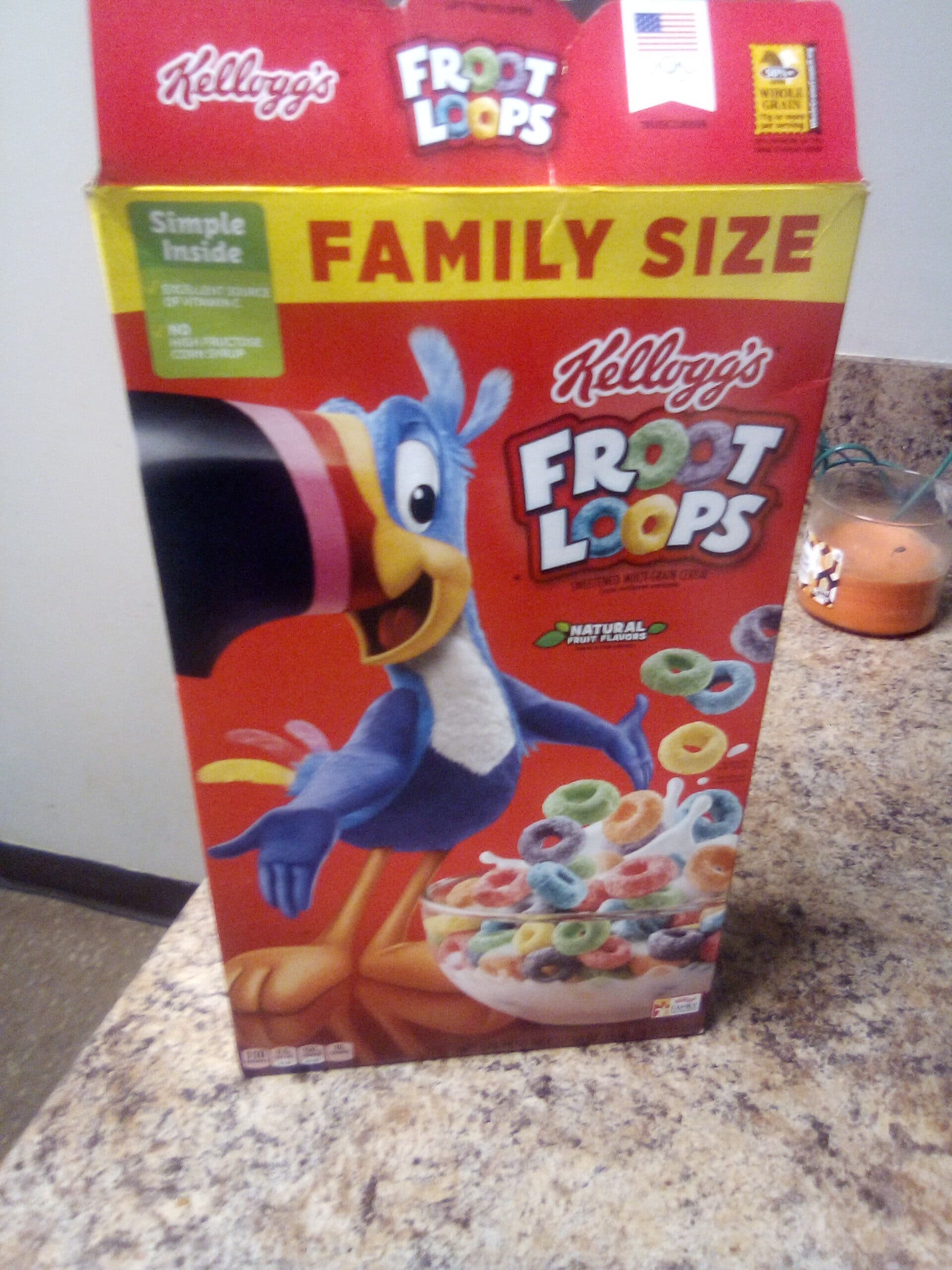 Kellogg's Sweetened multi-grain cereal packshot