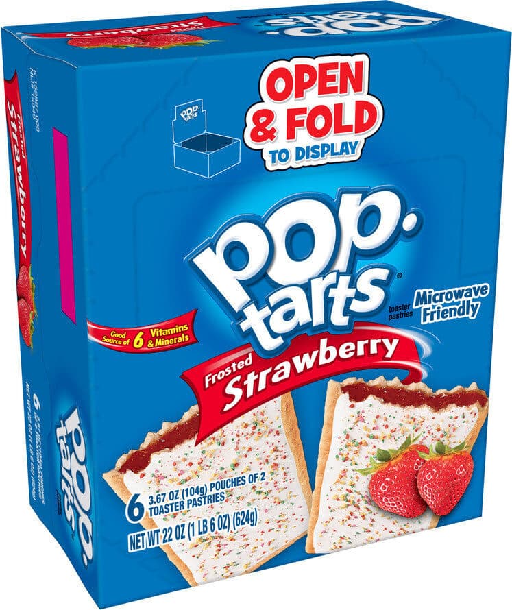 Kellogg's Toaster pastries packshot