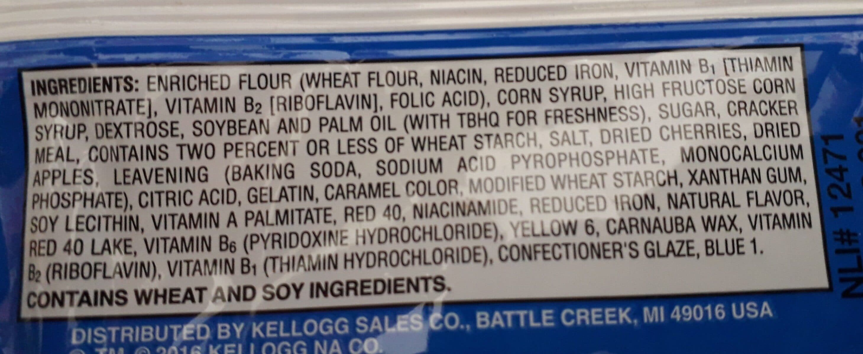 Pop-Tarts Frosted Cherry packshot