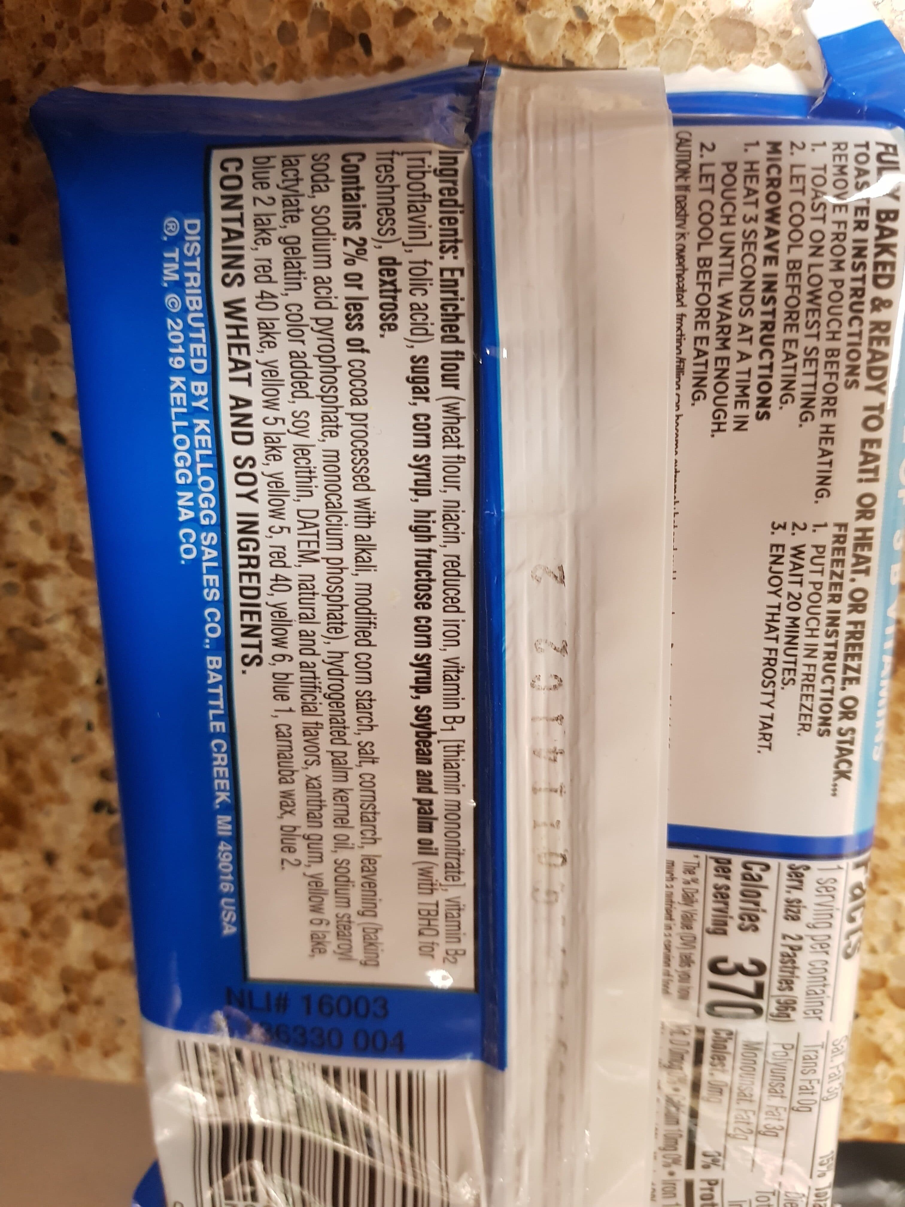 Pop-Tarts Frosted Hot Fudge Sundae packshot