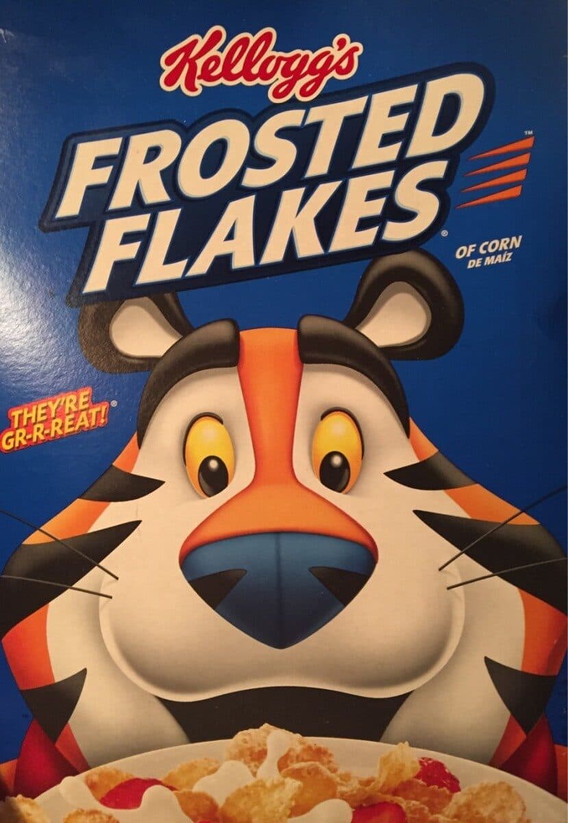 Kellogg's Corn flakes packshot