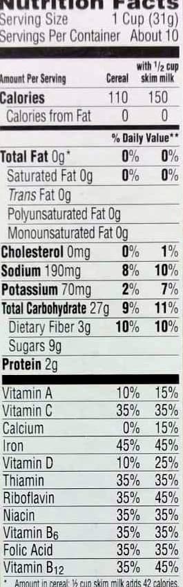 Kellogg's Cereal packshot