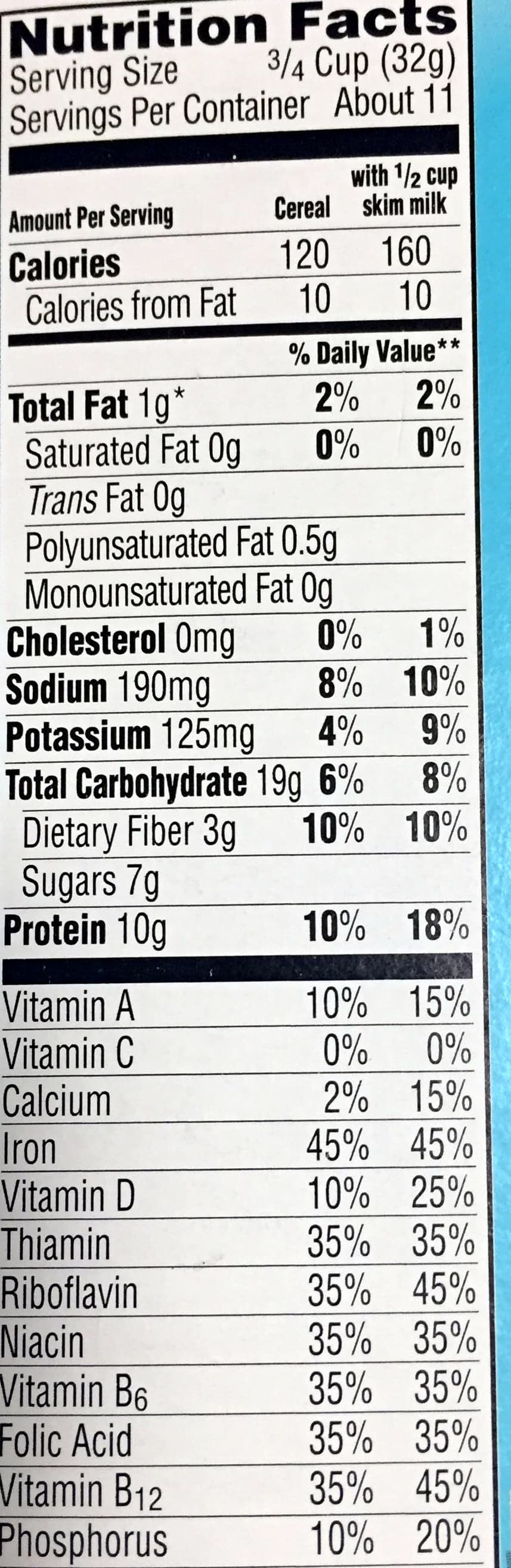 Kellogg's Breakfast cereal protein packshot