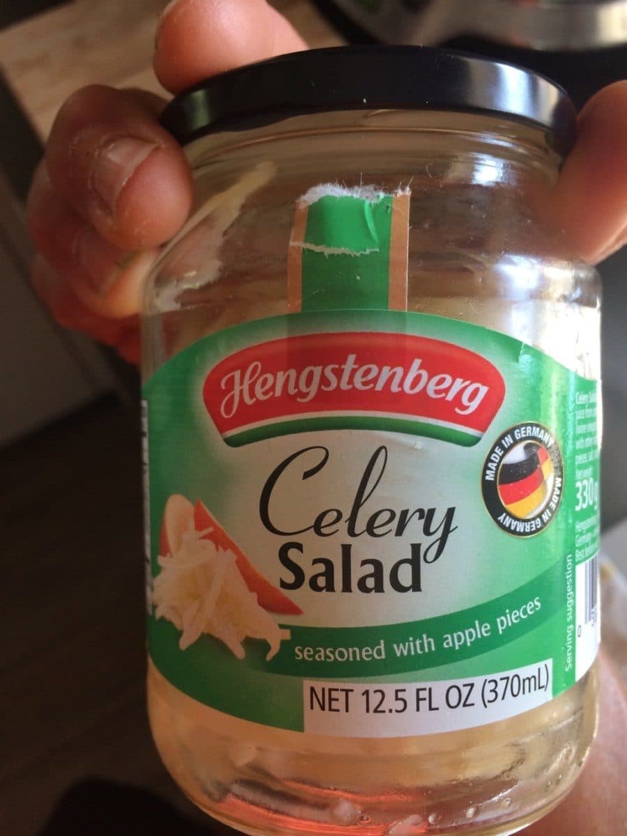 Hengstenberg Celery salad packshot