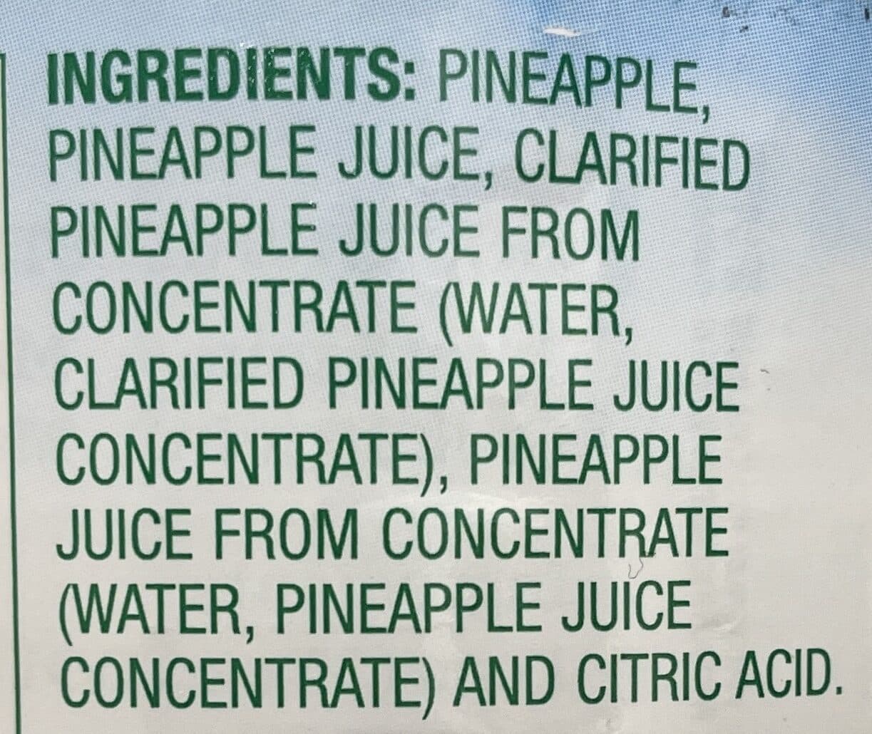 Dole Pineapple Slices packshot