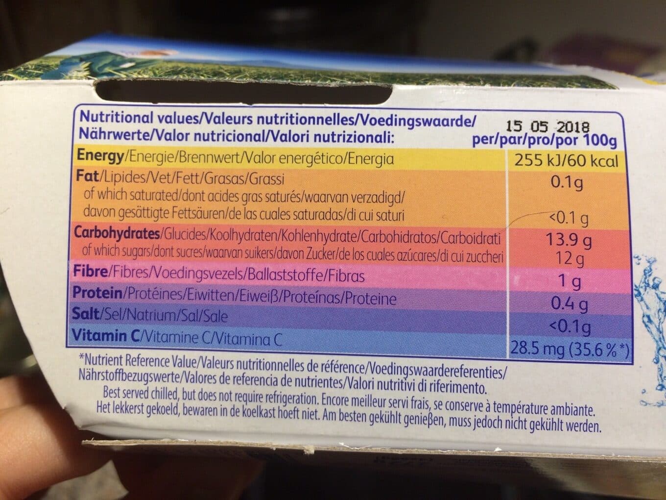 Dole Fruit in juice packshot