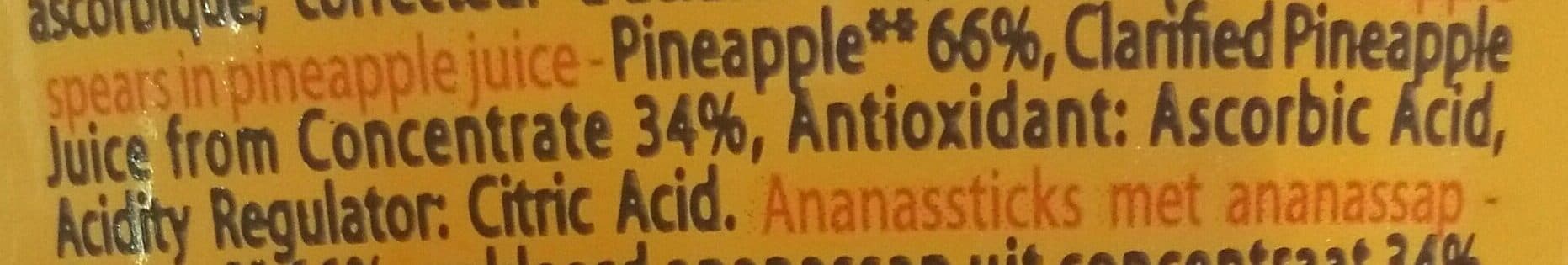 Dole Stick Ananas packshot