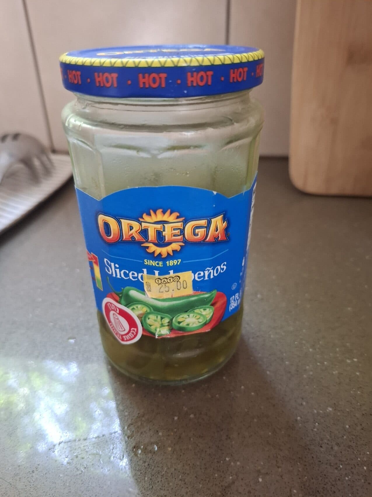 B&G Foods Inc. Sliced Jalapenos packshot