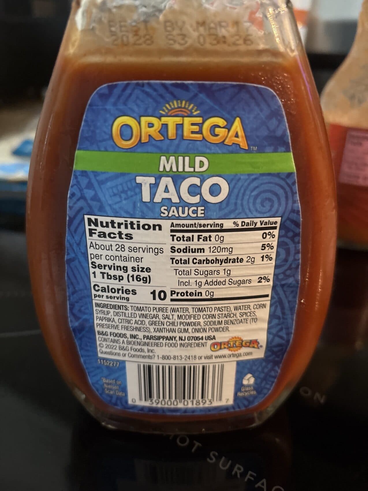 Ortega Mild Original Taco Sauce packshot