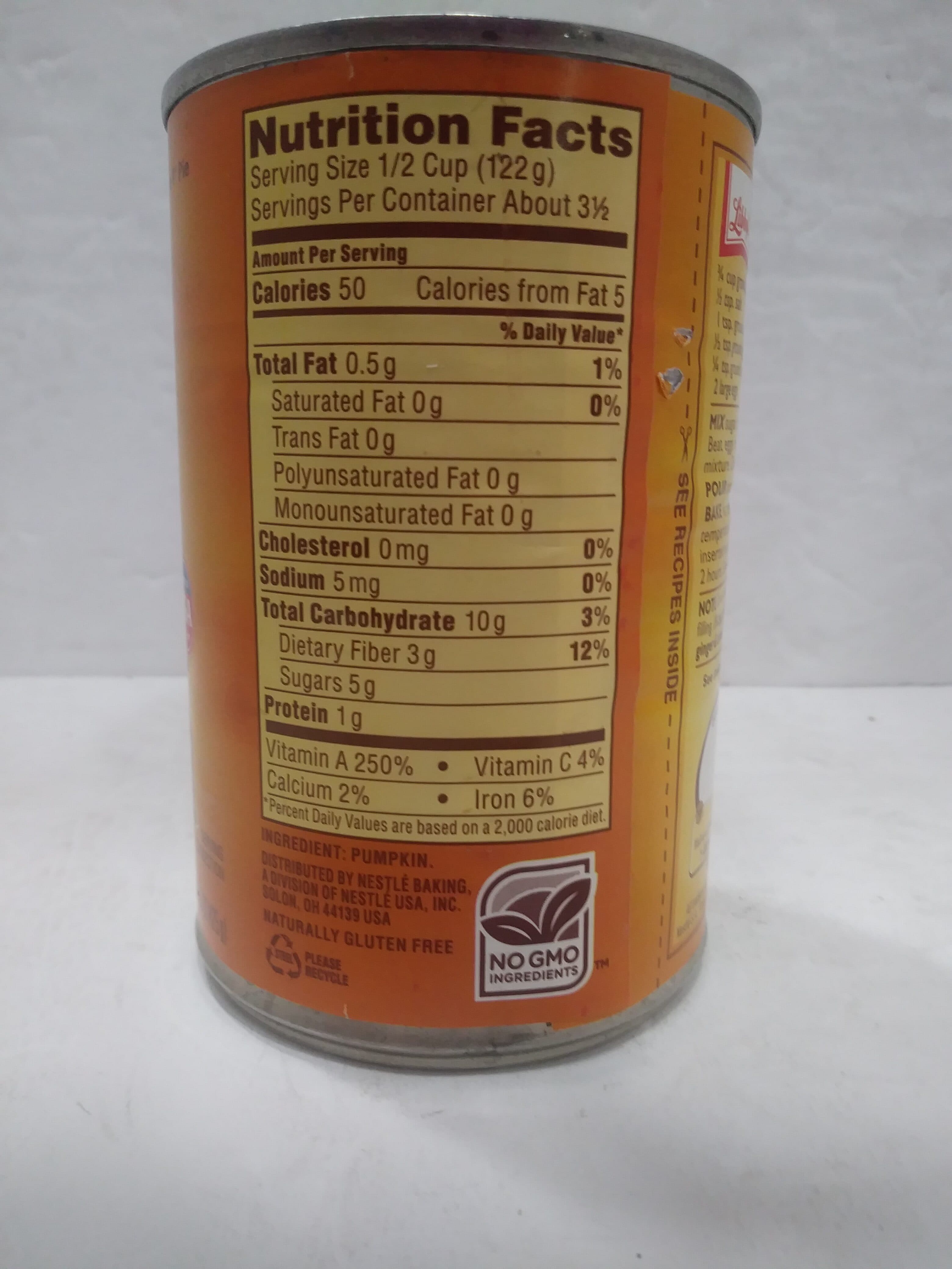Libby's 100% Pure Pumpkin packshot