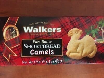 Walkers Pure Butter Shortbread camels packshot
