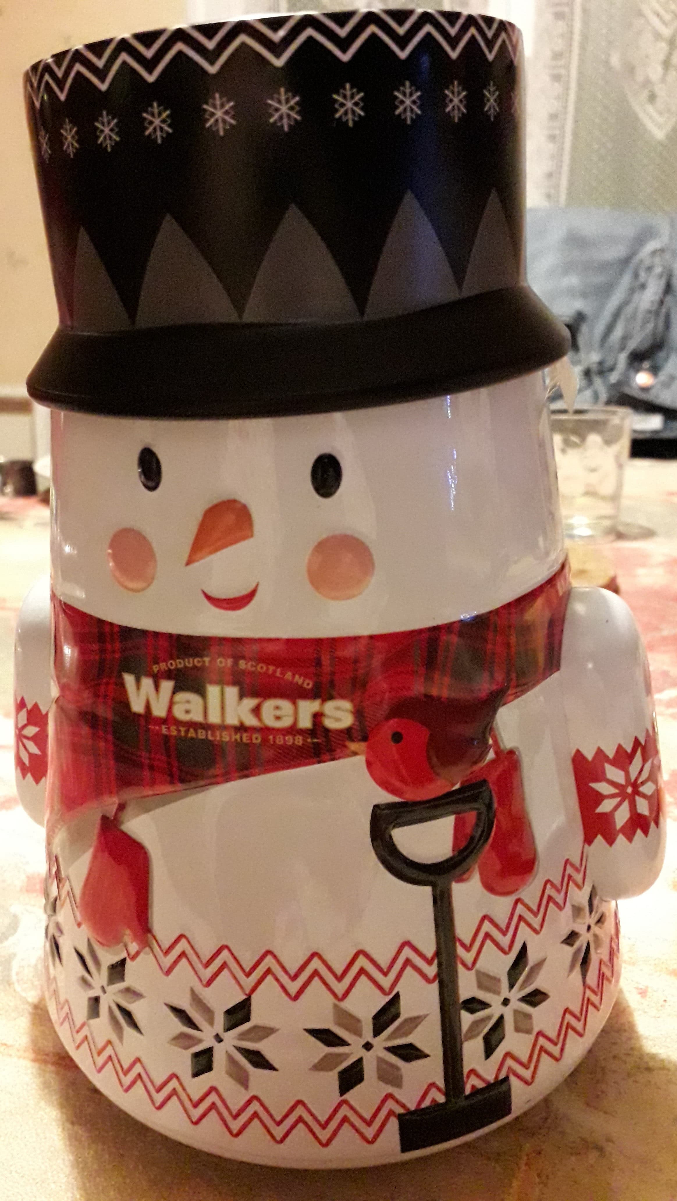 Walkers Walkers Pure Butter Shortbread Festive Mini Stars packshot