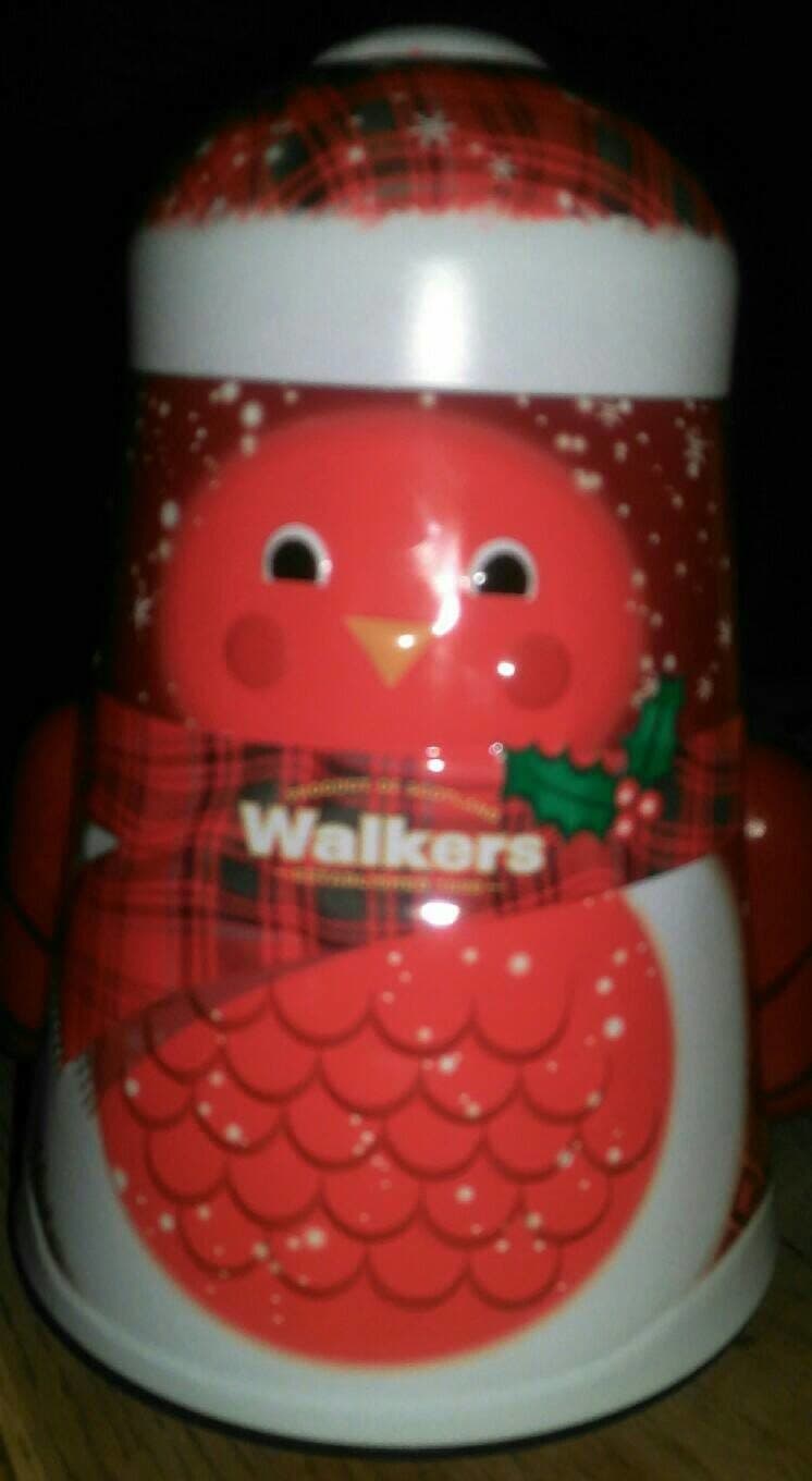 Walkers Walkers Shortbread Christmas Rockin' Robin Tin packshot