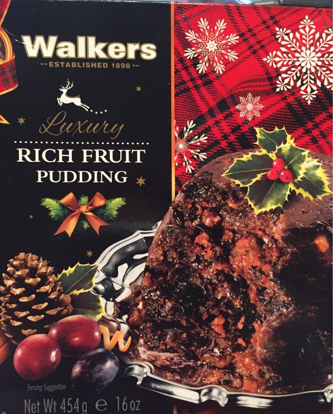 Walkers Fruit Pudding packshot