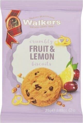 Walker's Crumbly Fruit & Lemon Biscuits packshot