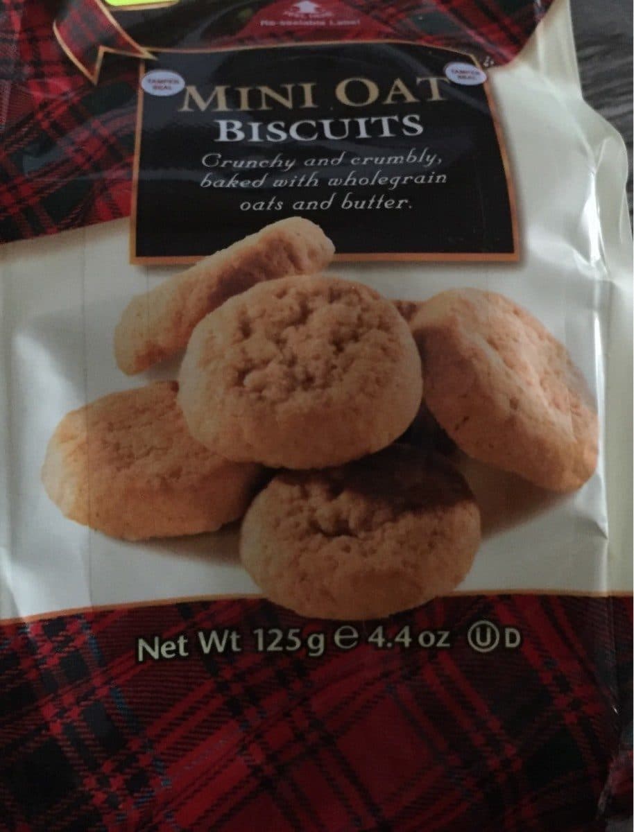 Open Food Facts Mini oat biscuits packshot