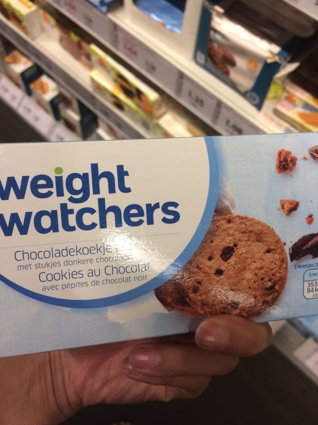 Weight Watchers Weight Watchers Cookies Au Chocolat packshot