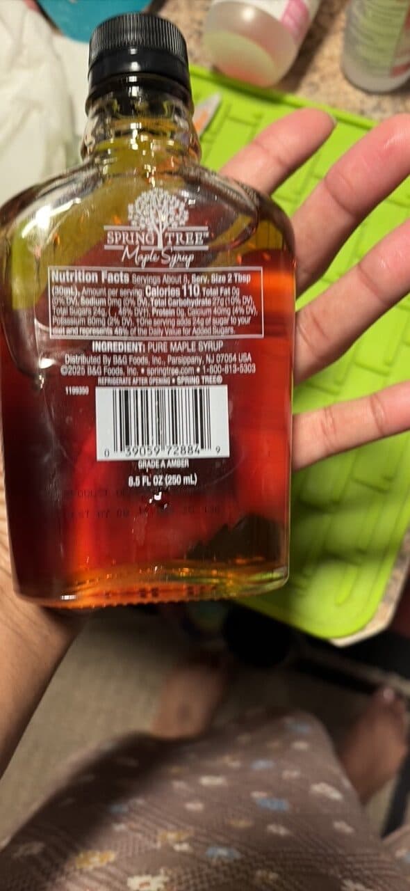 Spring Tree Maple Syrup packshot