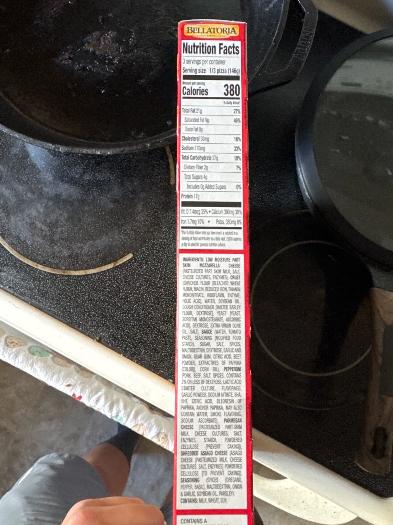Bernatello's Pizza Inc. Ultimate Pepperoni packshot