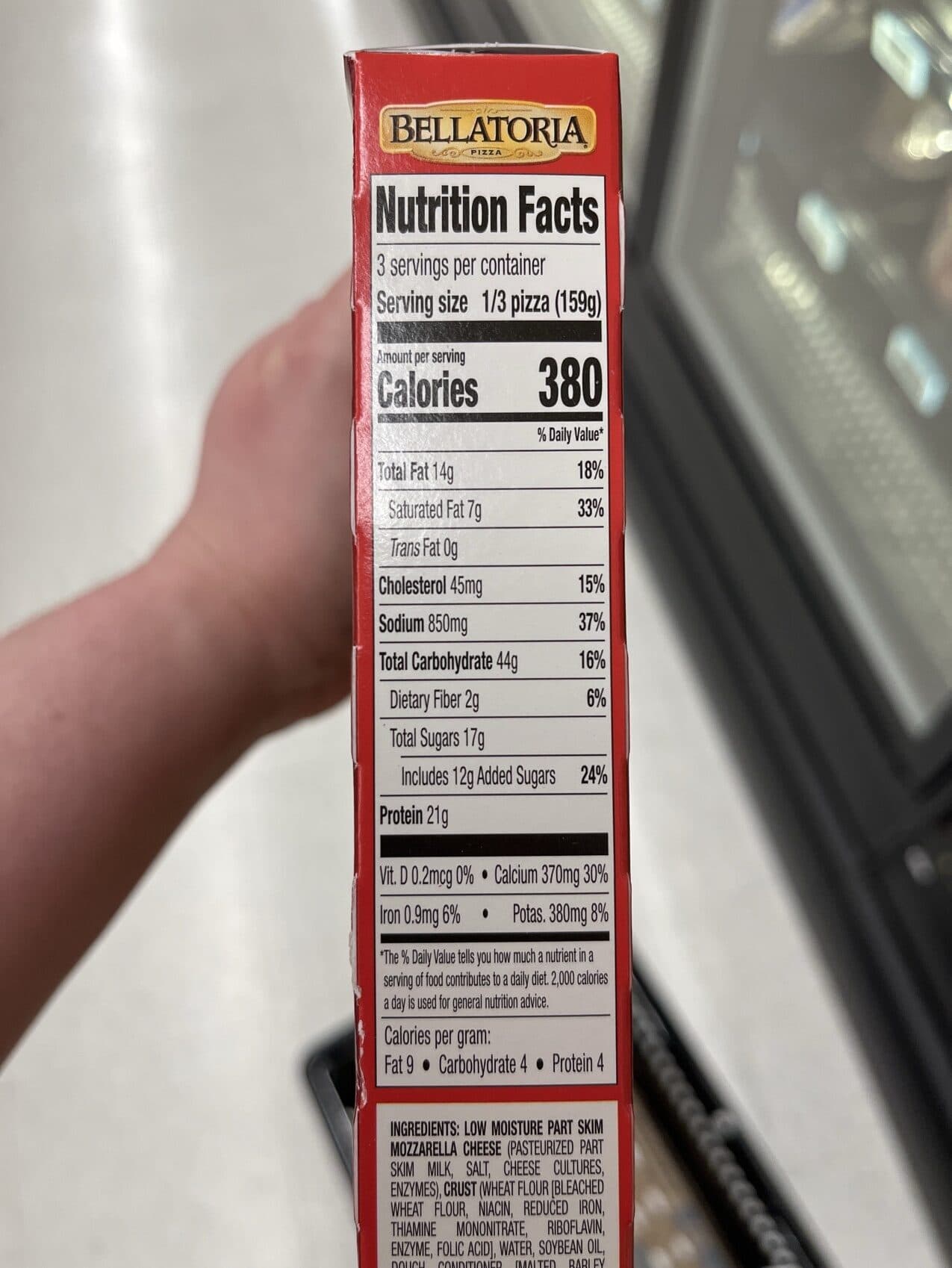 Bernatello's Pizza Inc. Ultra Thin Crust Pizza packshot
