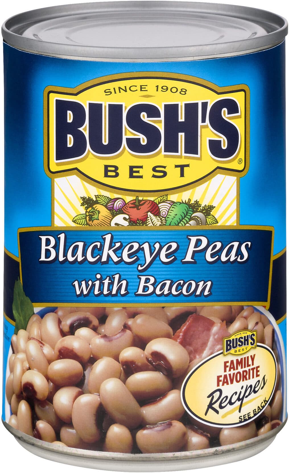 Bush's Best Blackeye Peas With Bacon packshot