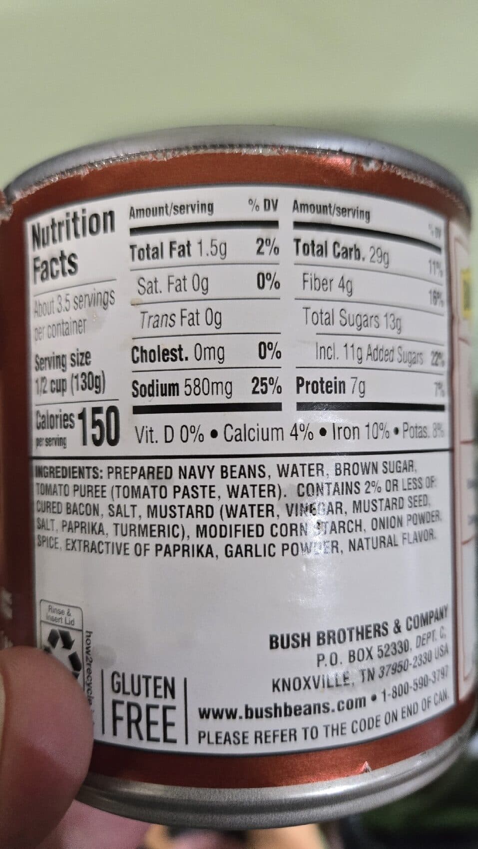 BUSH'S BEST Homestyle Baked Beans packshot
